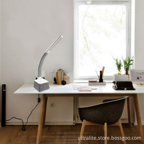 Flexible wiederaufladbare LED -Tischlampe
